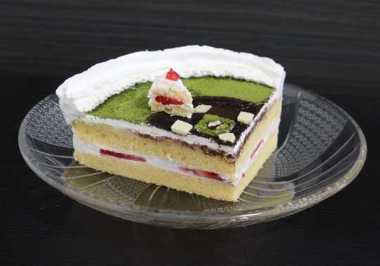 ショート ショートケーキ 手作り 野球 かわいい トンツカタン お抹茶