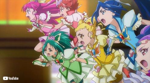 ヒーリングっど プリキュア アニメ ニチアサ 映画 Yes!プリキュア5