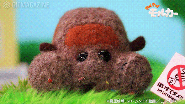 モルカー公式GIFスタンプ