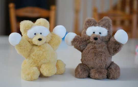 山のぬいぐるみ かわいい コーヒー豆 ハンドメイド 空想アパートメント