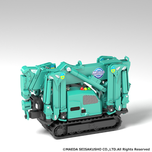 かにクレーン 前田製作所 重機 プラモデル 個性派