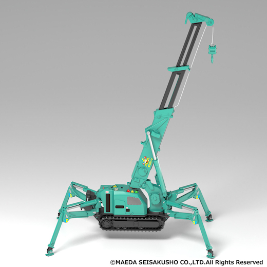 かにクレーン 前田製作所 重機 プラモデル 個性派