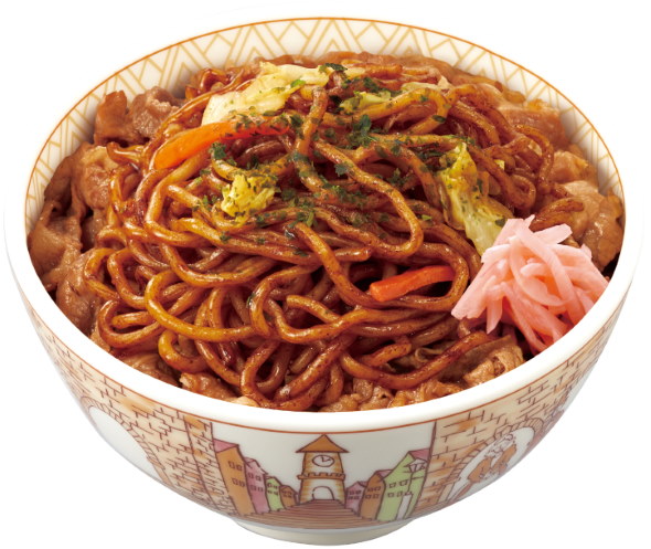 すき家 やきそば牛丼 やきそば牛丼オムカレーMIX 映画クレヨンしんちゃん 謎メキ！花の天カス学園