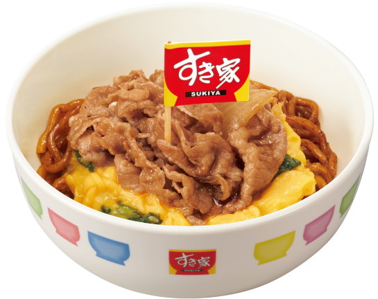 すき家 やきそば牛丼 やきそば牛丼オムカレーMIX 映画クレヨンしんちゃん 謎メキ！花の天カス学園