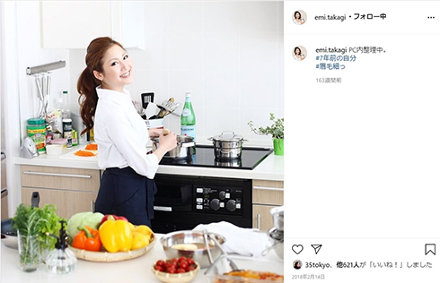 高木ゑみ ステージ4 肺がん