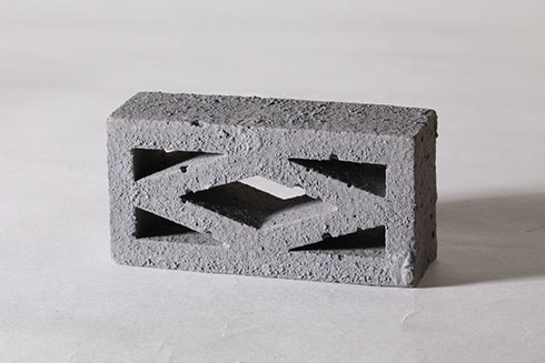 積め！ブロック塀　透かしブロック（菱形）