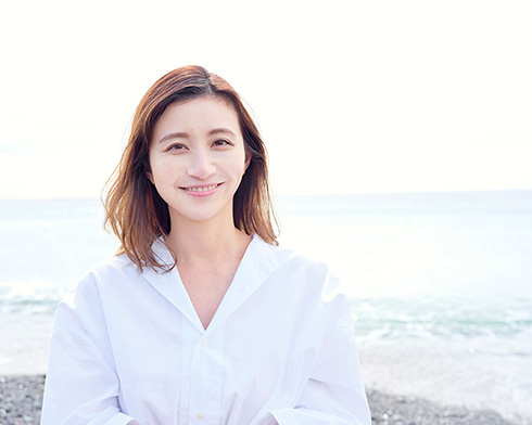 河中あい 大地をぎゅぎゅっとモリンガ青汁 ブランドモデル 親子共演