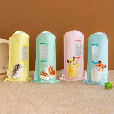 ハムスター ペットボトルタオル