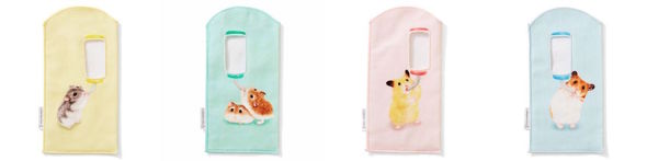 ハムスター ペットボトルタオル