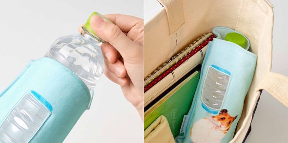 ハムスター ペットボトルタオル