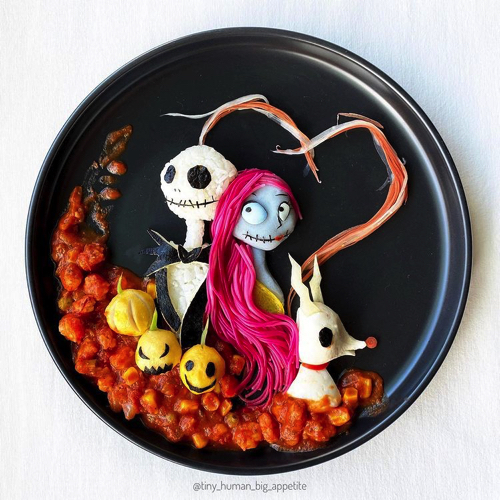 メルヘンチックなフードアート