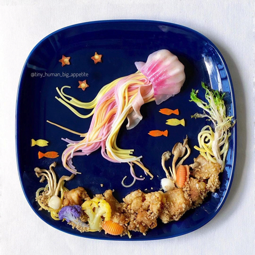 メルヘンチックなフードアート