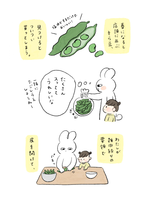 そら豆の思い出