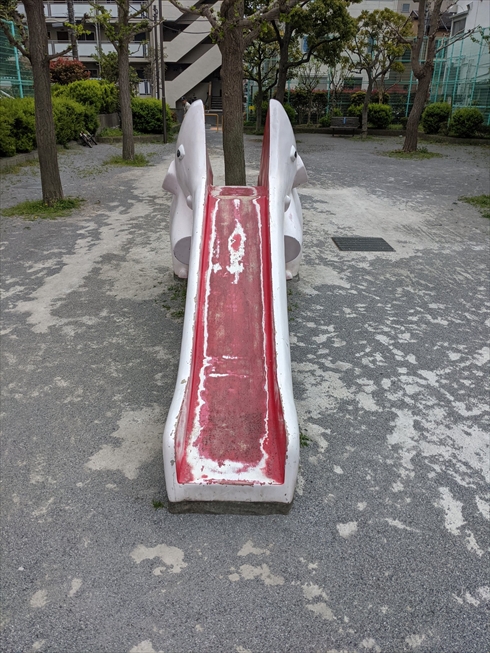 象 ゾウ 滑り台