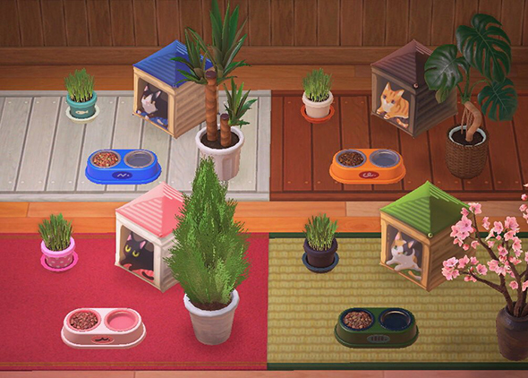 キャットハウス色違い