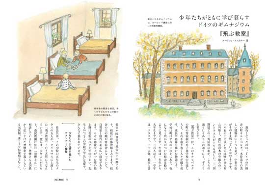 児童文学の中の家 住まい 暮らし 想像 本 イラスト ファンタジー 童話 ハリーポッター