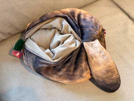 たぬき キツネ クッション 変身 ドロン 尻尾 化ける リバーシブル フェリシモ