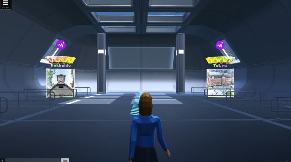 バーチャル・ジャパン・プラットフォーム JTB グラフィック