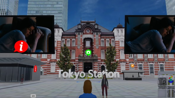 バーチャル・ジャパン・プラットフォーム JTB グラフィック