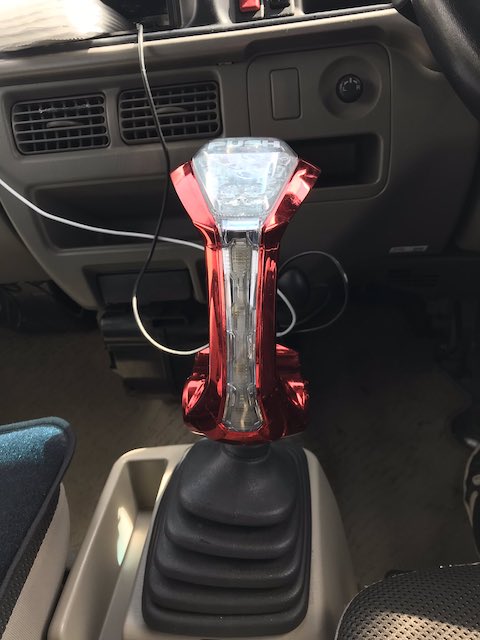 戦姫絶唱シンフォギア パチンコ Vコントローラー シフトノブ クルマ