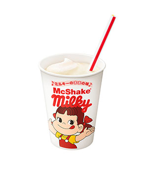 マックシェイク　ミルキーのままの味　カップ5