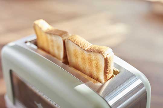 アラジン Aladdin グラファイト ポップアップトースター ガラス窓