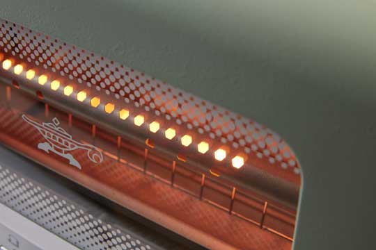 アラジン Aladdin グラファイト ポップアップトースター ガラス窓