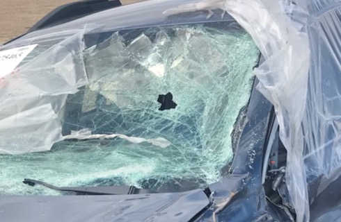 事故 海外 スバル アウトバック モンタナ