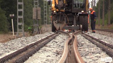 鉄道 海外 YouTube エストニア 保線 レール 交換
