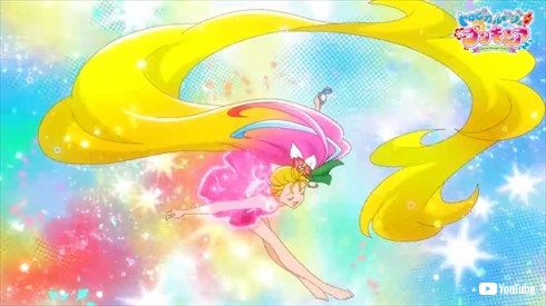 板岡錦 プリキュア アニメ ニチアサ 変身バンク へんしんシーン