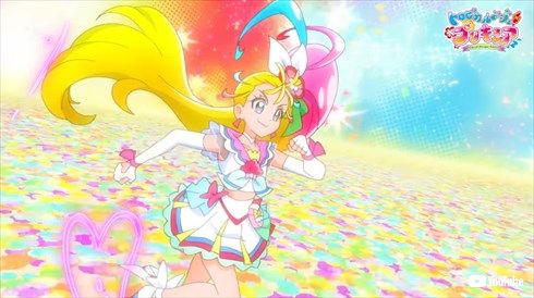 板岡錦 プリキュア アニメ ニチアサ 変身バンク へんしんシーン