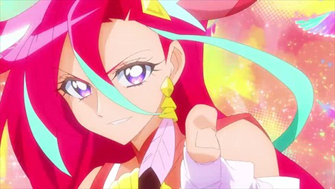板岡錦 プリキュア アニメ ニチアサ 変身バンク へんしんシーン