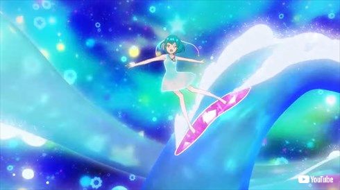 板岡錦 プリキュア アニメ ニチアサ 変身バンク へんしんシーン