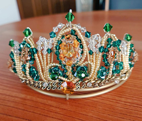 「アナのティアラが欲しいな…」　娘の願いを叶えた母のハンドメイドが神がかってる