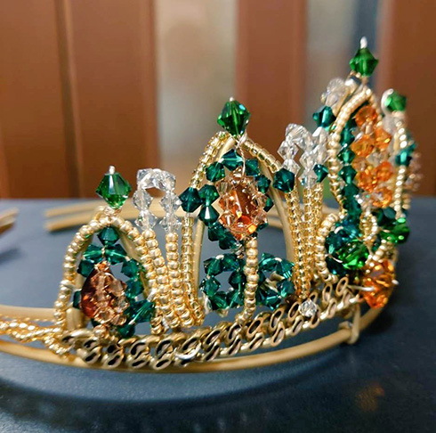 「アナのティアラが欲しいな…」　娘の願いを叶えた母のハンドメイドが神がかってる