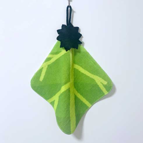 キャベツを食べるウニ タオル 自作 取り合い たばね