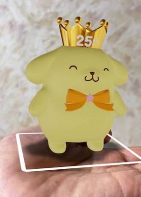 サンリオ×GoogleのAR表示撮影イメージ3