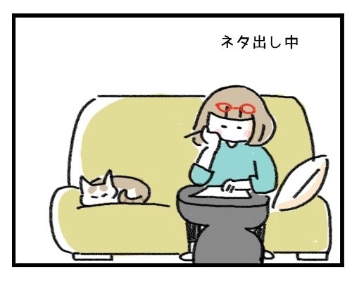 ちゃっかり猫ちゃん