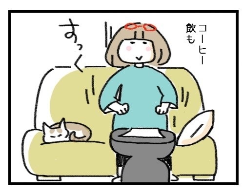 ちゃっかり猫ちゃん