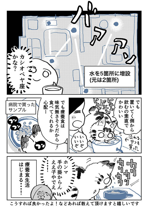 3本足のしじみちゃん