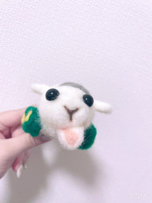 モルカー ニードルフェルト 初挑戦 ヤギ ゴルシ ウマ娘