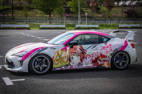 痛車 ニジガク 上原歩夢 トヨタ86