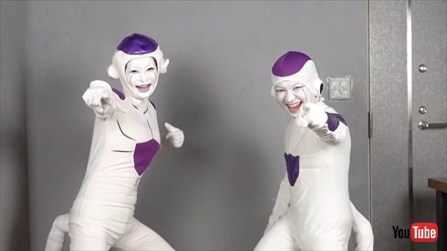 中川翔子 しょこたん フリーザ ドラゴンボール コスプレ 53万 YouTube