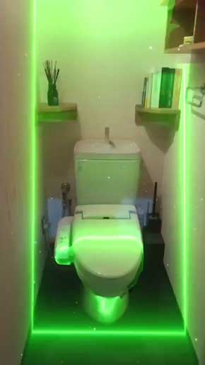 トイレ AR エフェクト iPhone アプリ Clips アゲアゲ