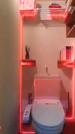 トイレ AR エフェクト iPhone アプリ Clips アゲアゲ