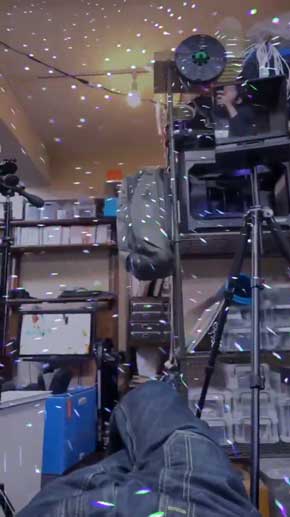 トイレ AR エフェクト iPhone アプリ Clips アゲアゲ