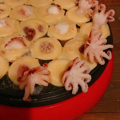 たこ焼き イイダコ 顔 目 かわいい