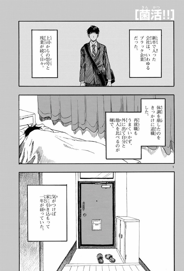 きのこ 菌活 twitter 漫画
