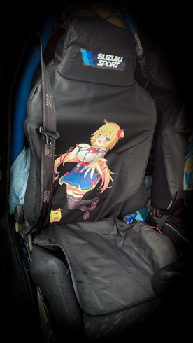 痛車 ホロライブ 赤井はあと 雪花ラミィ