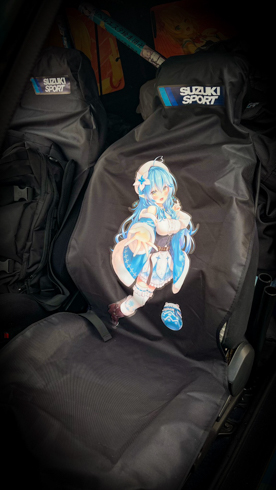 痛車 ホロライブ 赤井はあと 雪花ラミィ